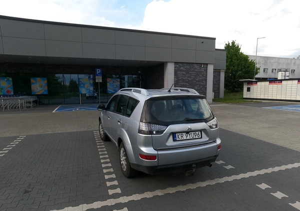 Mitsubishi Outlander cena 22200 przebieg: 310000, rok produkcji 2008 z Kraków małe 326